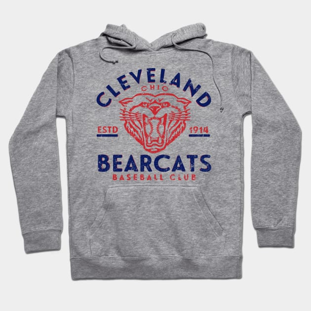 Cleveland Bearcats Baseball Hoodie by MindsparkCreative